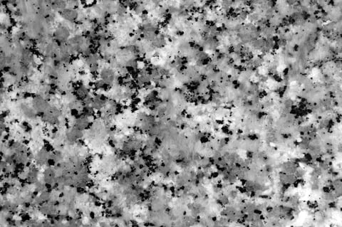 Black and white granite with intricate swirls